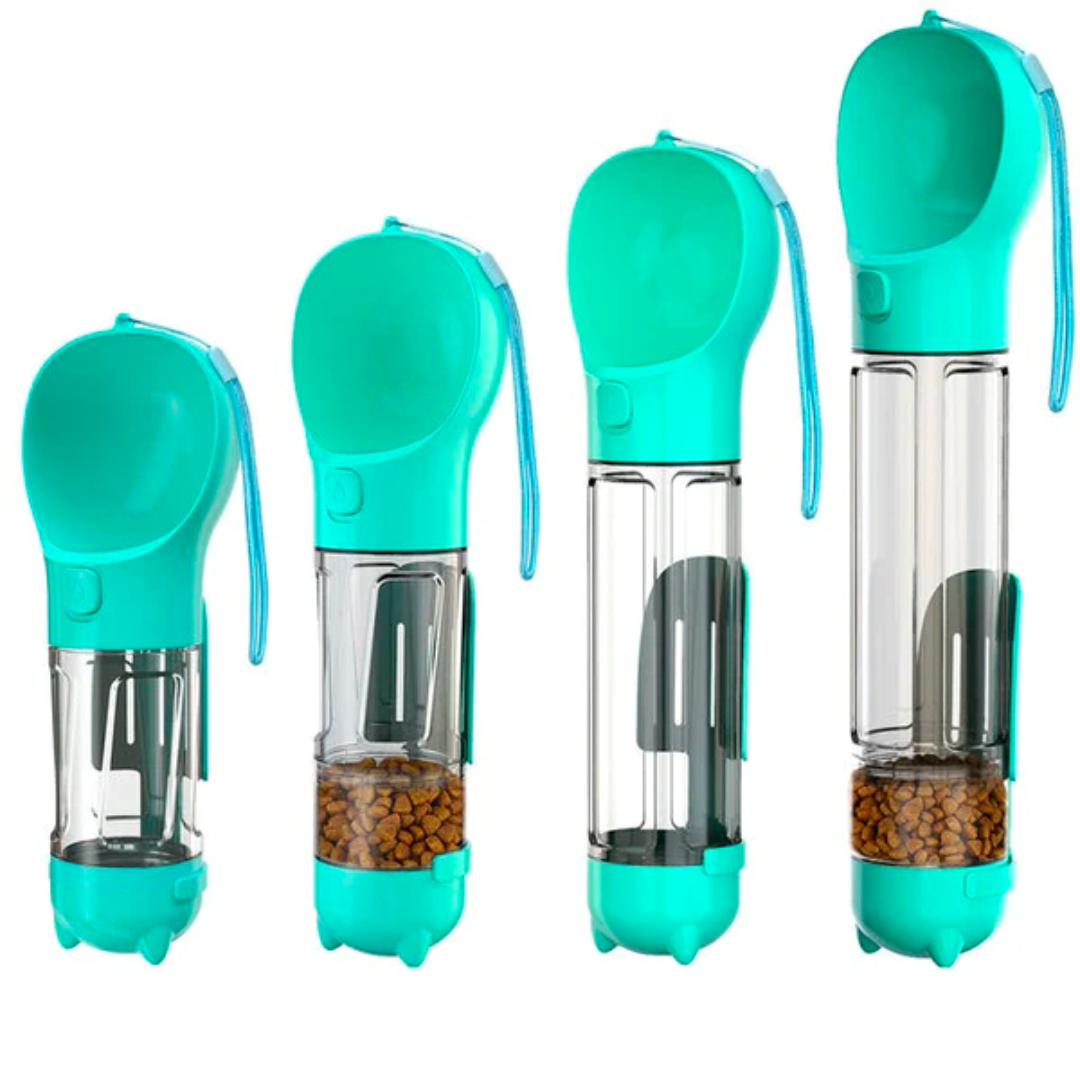 4-in-1-Trinkflasche für Haustiere – GoPet