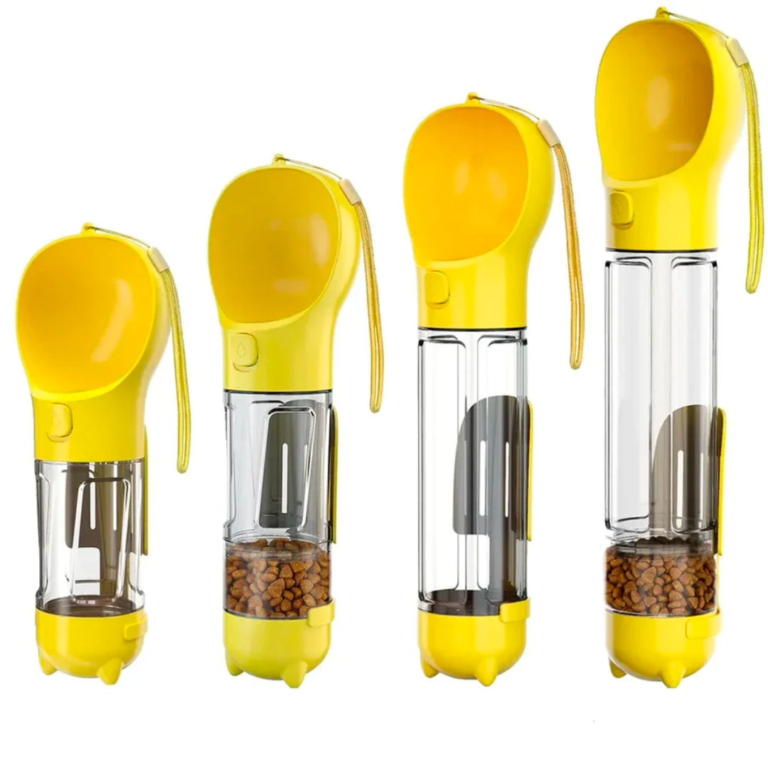 4-in-1-Trinkflasche für Haustiere – GoPet