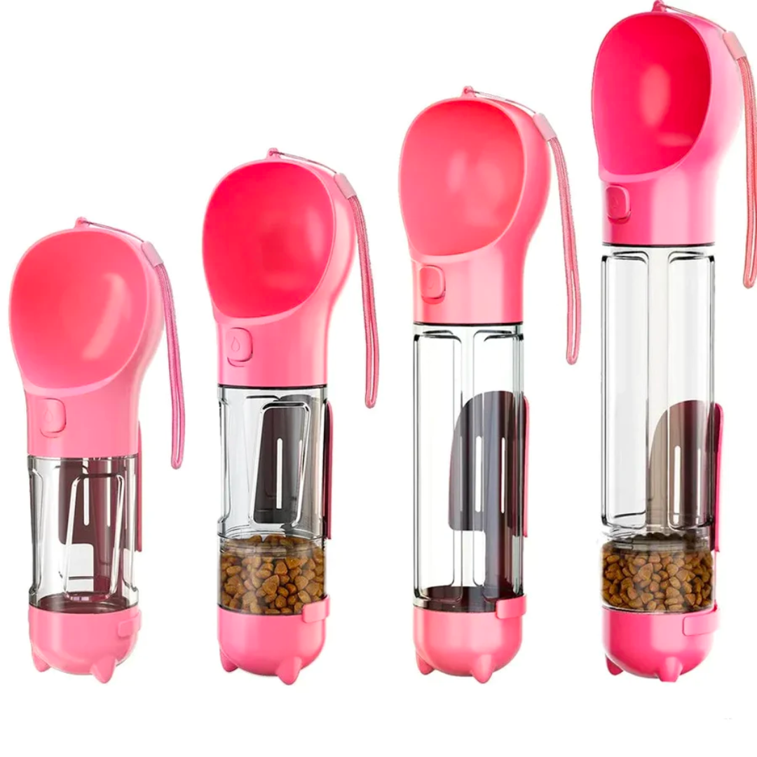 4-in-1-Trinkflasche für Haustiere – GoPet