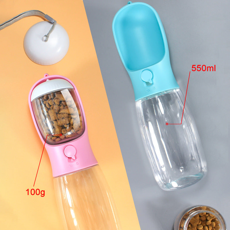 3-in-1-Trinkflasche für Haustiere