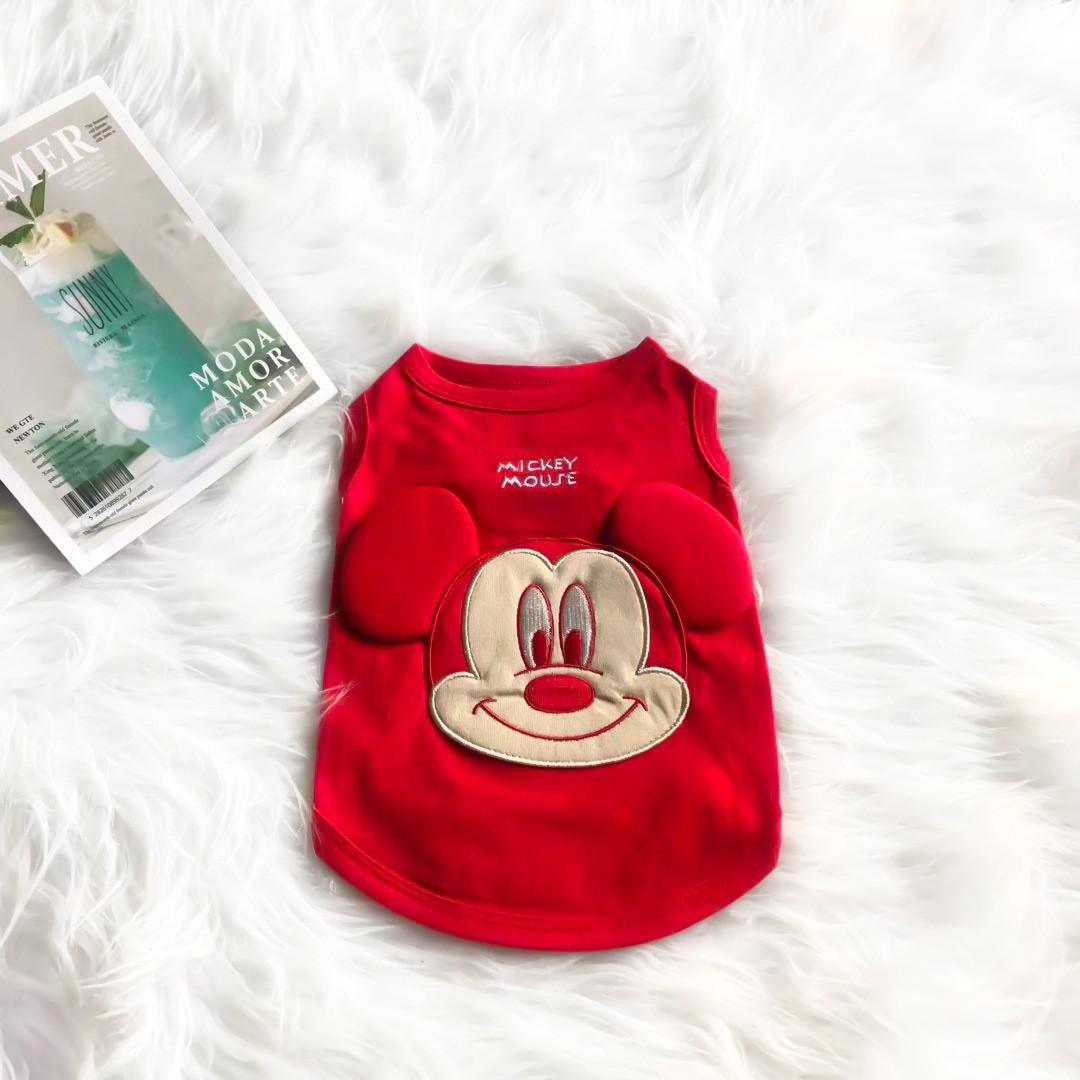 Mickey 3D Haustier T-Shirt | Für Hunde und Katzen