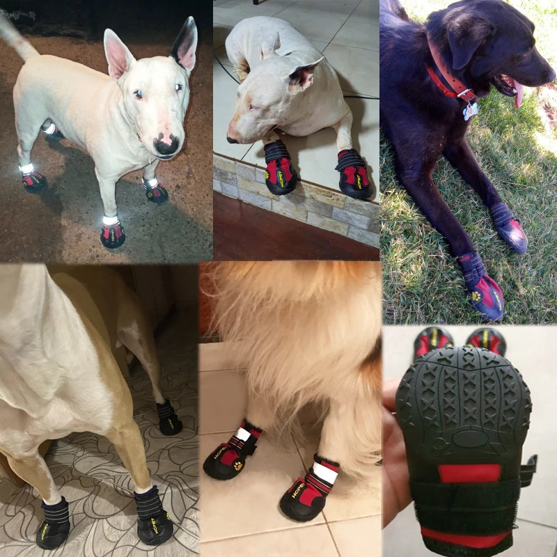 Wasserdichte, rutschfeste Hundeschuhe – Haustierschuhe