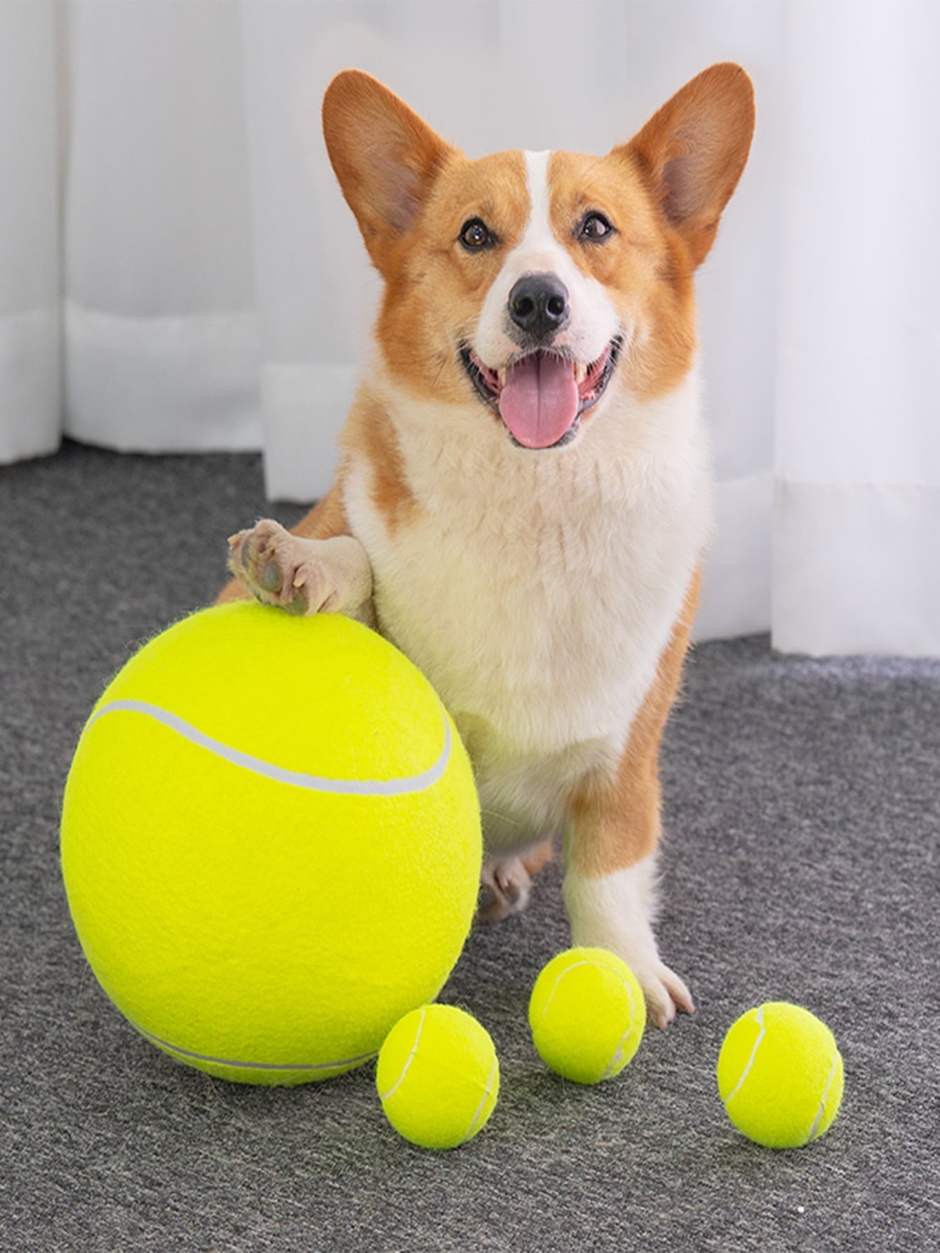 Tennisball – Der Riesenball für Hunde