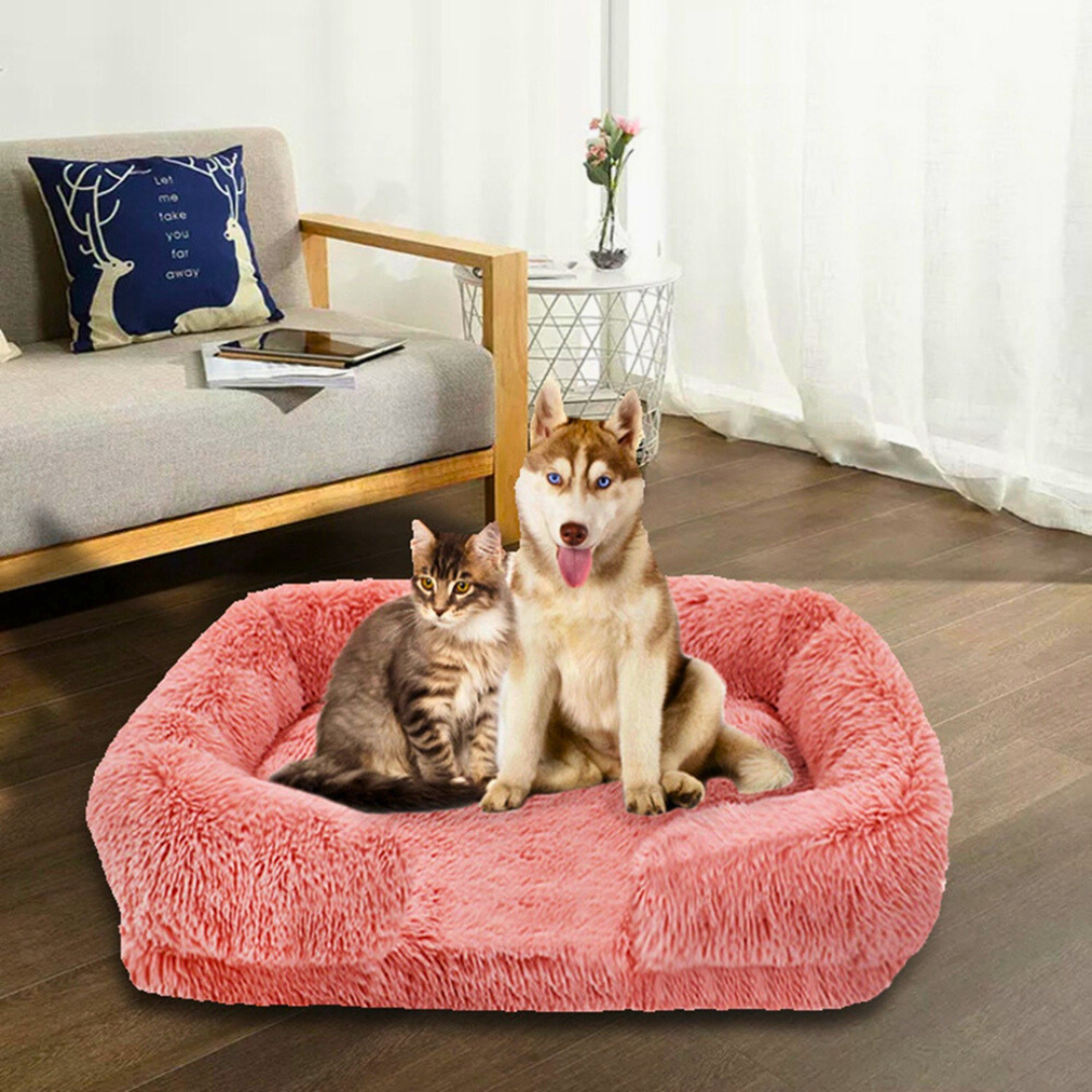 Elite Rechteckiges Wolkenbett | Für Hunde und Katzen