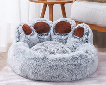 Wolkenbett mit Kopfteil für Hunde und Katzen