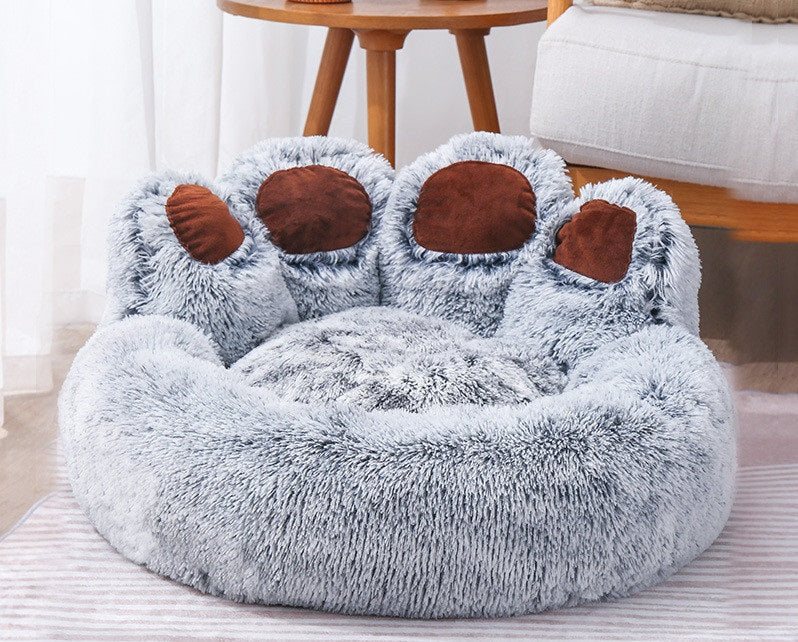 Wolkenbett mit Kopfteil für Hunde und Katzen