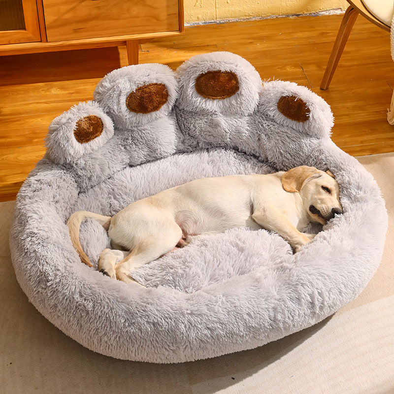 Wolkenbett mit Kopfteil für Hunde und Katzen