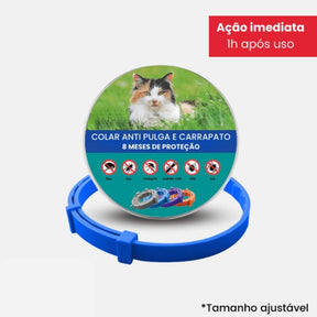 SafePet - Premium Anti-Parasiten-Halsband [8 Monate Schutz]