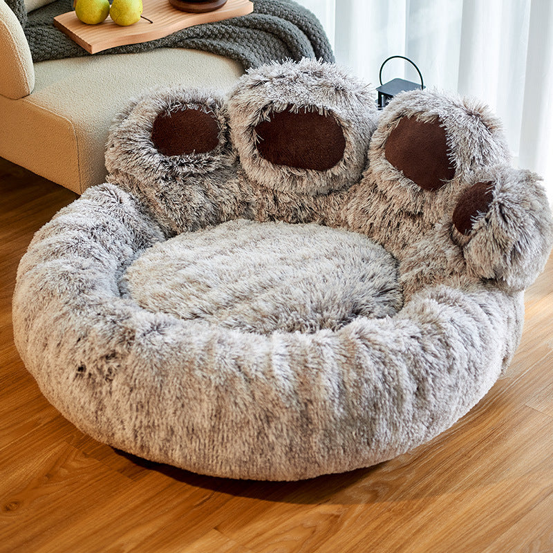 Wolkenbett mit Kopfteil für Hunde und Katzen