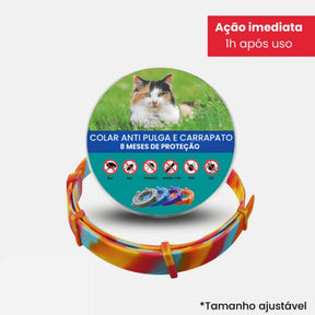 SafePet - Premium Anti-Parasiten-Halsband [8 Monate Schutz]