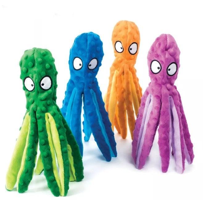 Oktopus-Plüschspielzeug für Hunde mit einzigartiger interner Pfeife