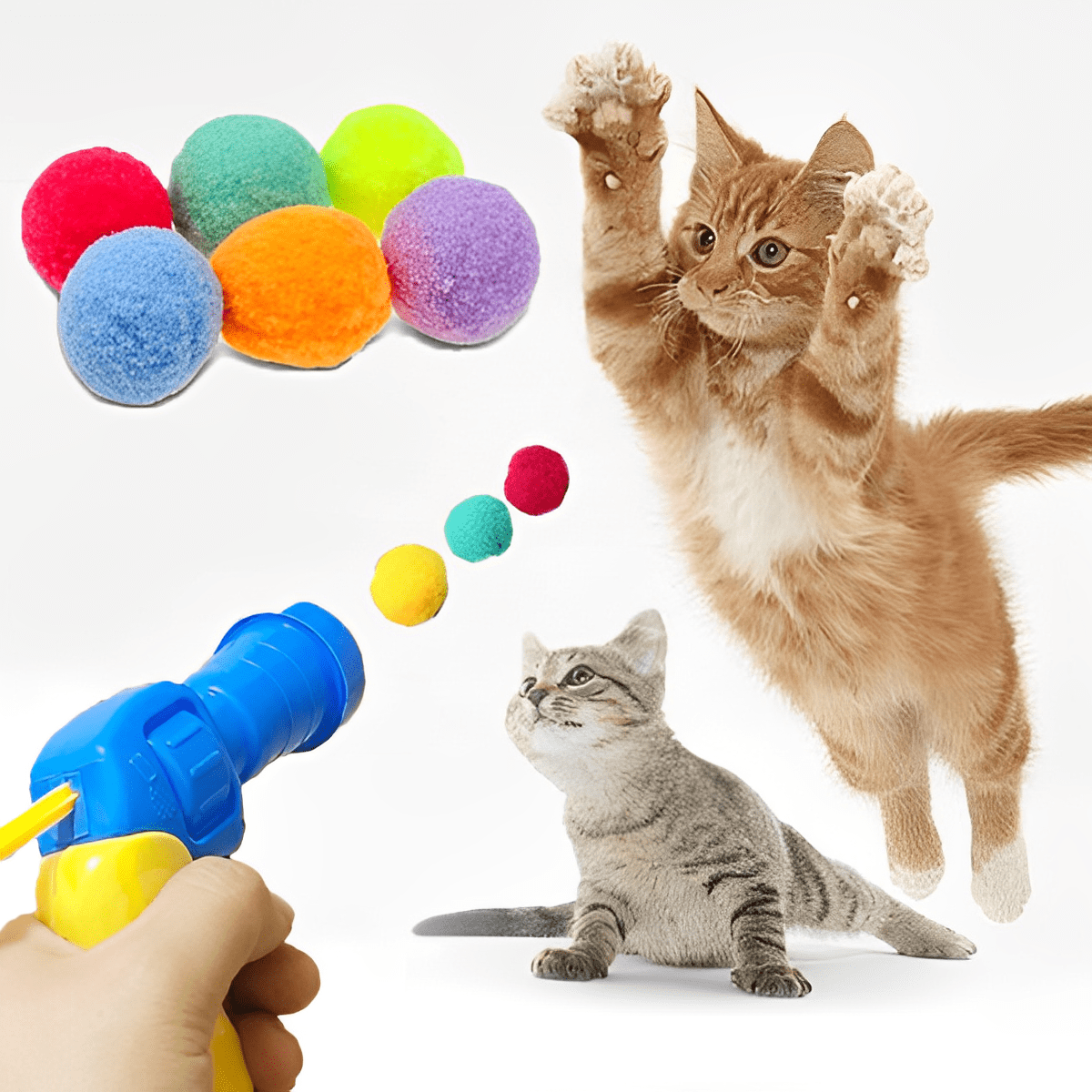 Interaktives Katzenspielzeug – Cat Nerf