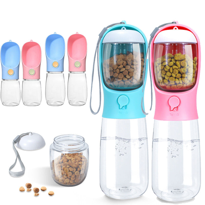 3-in-1-Trinkflasche für Haustiere