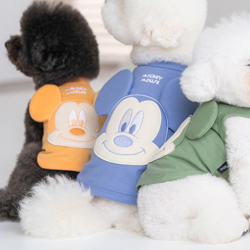 Mickey 3D Haustier T-Shirt | Für Hunde und Katzen