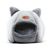 Iglu Katzenbett und Hut für Katzen