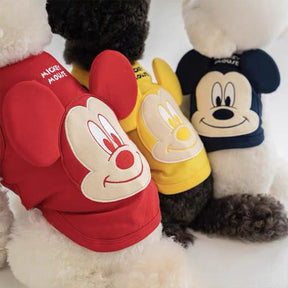 Mickey 3D Haustier T-Shirt | Für Hunde und Katzen