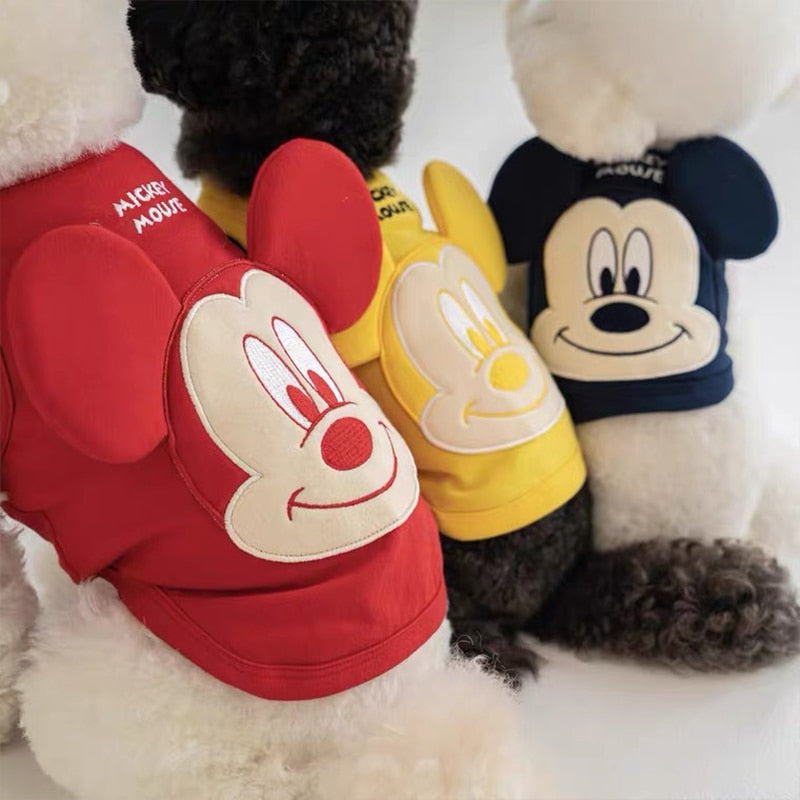 Mickey 3D Haustier T-Shirt | Für Hunde und Katzen