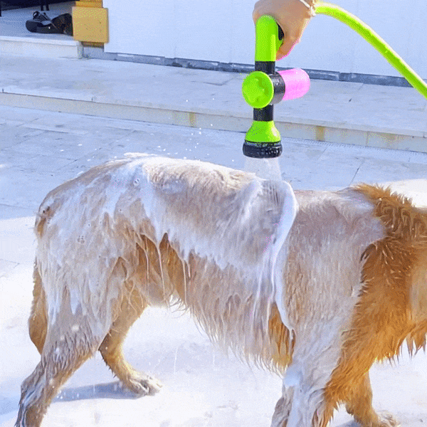 Petly Jet – Die schnelle Art, jedes Haustier zu baden!
