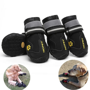 Wasserdichte, rutschfeste Hundeschuhe – Haustierschuhe 