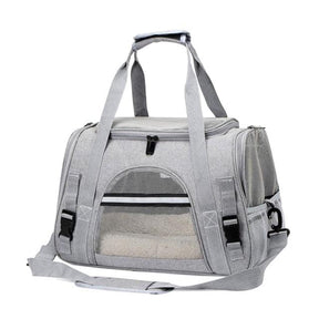 Haustiertasche - Graue Haustiertasche